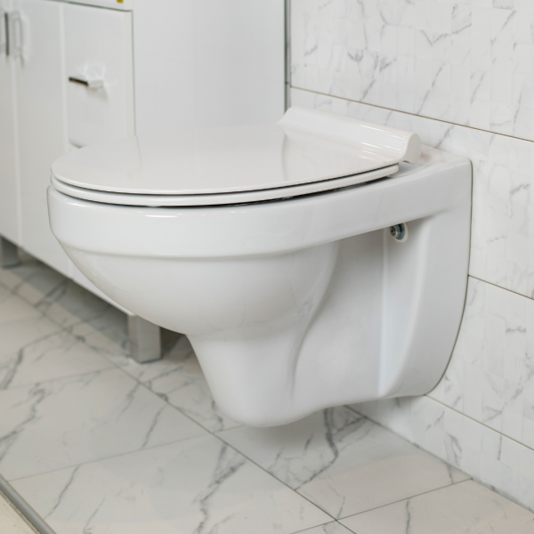 GEPARD SANITARY TOILET BOARD 44.7x37 cm, 2.62 kg, DUROPLAST, HARDWARE C9, BF+TFP-SC/TAKE OFF, WHITE SLIM - Image 6