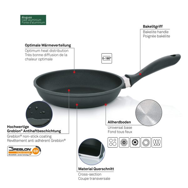 KELA PAN KERROS, 4.5x24cm CAST ALUMINUM BLACK - Image 11