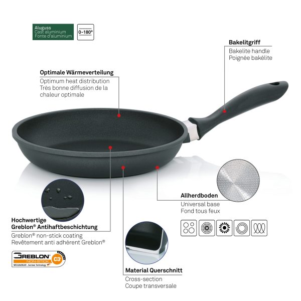 KELA PAN KERROS, 5x28cm CAST ALUMINUM BLACK - Image 12