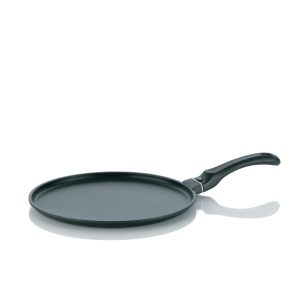 KELA PANCAKE PAN KERROS, 1.5x28cm CAST ALUMINUM BLACK