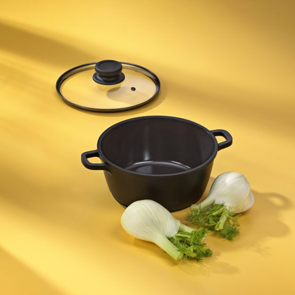 KELA LONAC S POKLOPCEM ATURA, 1,7l LIJEVANI ALUMINIJ CRNA - Slika 7