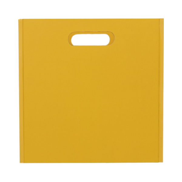 FIVE STORAGE BOX MODULE 31X31S31CM MDF YELLOW - Image 4