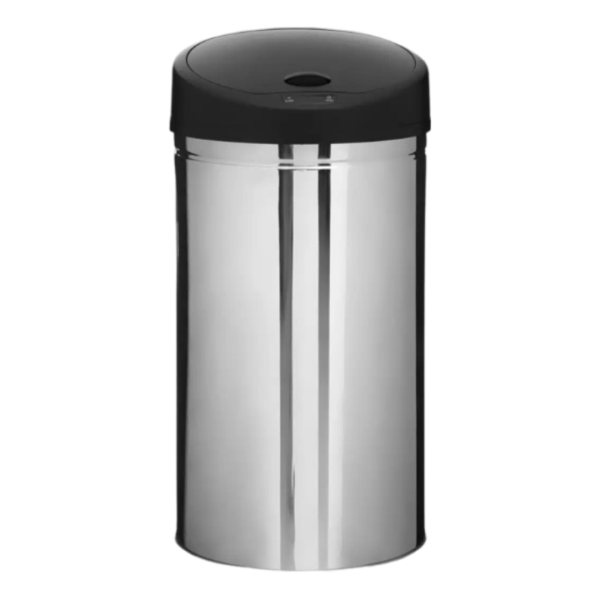 FIVE GARBAGE BIN 42L SENSOR D.32.5X62CM STAINLESS STEEL ABS SILVER - Image 12