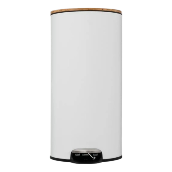 FIVE KANTA ZA SMEĆE BAM 30L  29X36X65CM INOX BIJELA - Slika 15