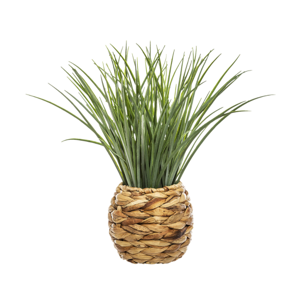 ATMOSPHERA ARTIFICIAL FLOWERS IN JAR GRASS 18X46CM PE BEIGE - Image 5