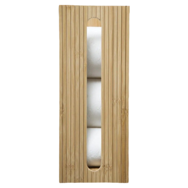 FIVE DRŽAČ TOALETNOG PAPIRA,  14.5X14.5X36 CM, BAMBUS - Slika 7