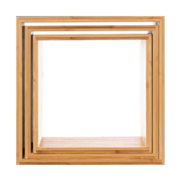 FIVE POLICE CUBE 3/1 25X9X25CM MDF BAMBUS - Slika 9