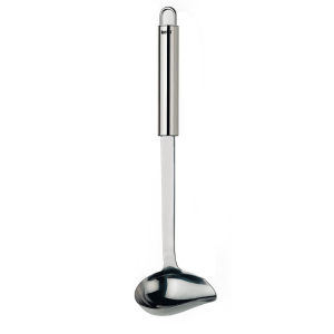 KELA SPOON FOR SAUCES RONDO, 27.5cm STAINLESS STEEL SILVER