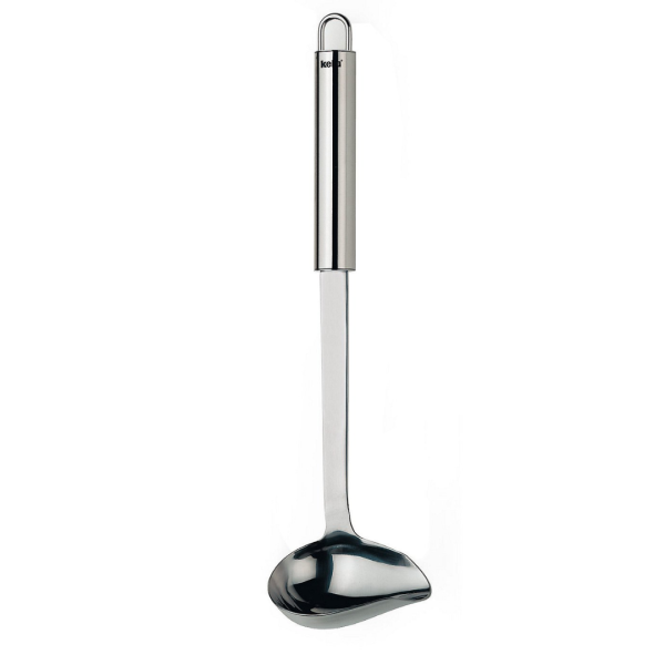 KELA SPOON FOR SAUCES RONDO, 27.5cm STAINLESS STEEL SILVER