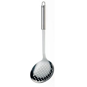 KELA SPOON DRILL RONDO, 35x11.5cm STAINLESS STEEL SILVER