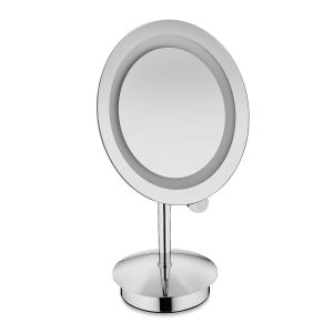 KELA COSMETIC MIRROR ELISA, 38x23cm CHROMED BRASS