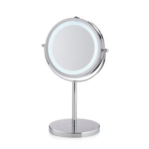 KELA COSMETIC MIRROR TIO, 33x13cm METAL CHROME