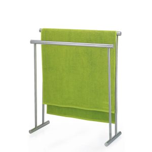 KELA FREESTANDING TOWEL HOLDER PRIAMO, 76x30x85cm STAINLESS STEEL 18/10 MAT SILVER