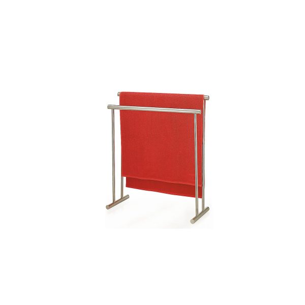 KELA FREESTANDING TOWEL HOLDER PRIAMO, 76x30x85cm STAINLESS STEEL 18/10 MAT SILVER - Image 3
