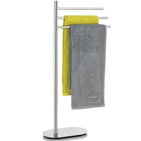 KELA INDEPENDENT TOWEL HOLDER LUCIDO, 32x18x85cm STAINLESS STEEL 18/10 SILVER - Image 3