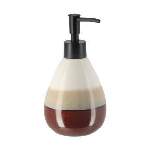 TENDANCE SOAP DISPENSER TRICOLOR, BROWN/BEIGE
