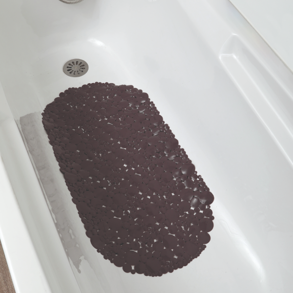 TENDANCE PODLOGA ZA KADU 69 x 36 cm PVC, SIVO SMEĐA BUBBLES