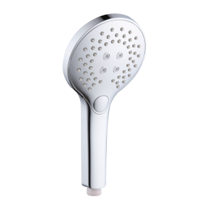INTER CERAMIC SHOWER HANDLE, 3 FUNCTIONS 12CM ABS CHROME