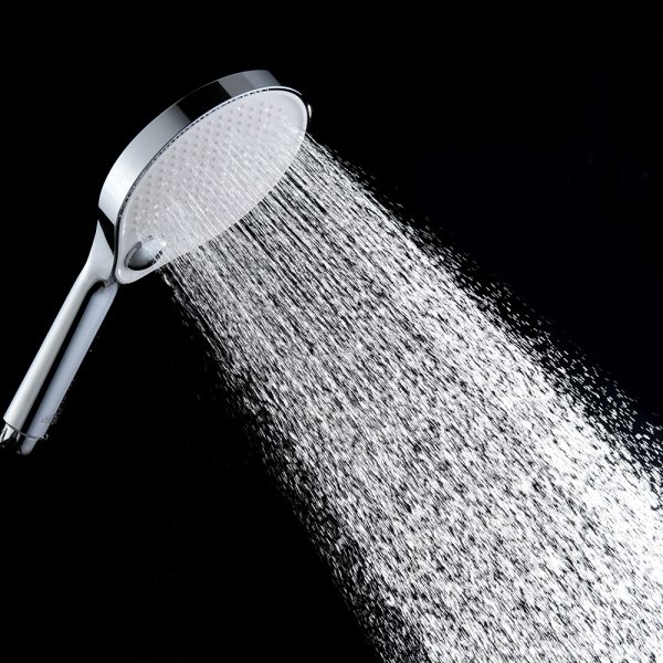 INTER CERAMIC TUŠ RUČICA, 3 FUNKCIJE 13CM ABS KROMIRANA/BIJELA - Slika 5