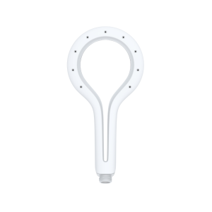 INTER CERAMIC SHOWER HANDLE, 1 FUNCTION 11CM ABS CHROME/WHITE