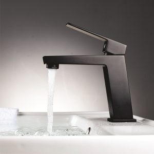 INTER CERAMIC SINK TAP ICF 1491085B ELINOR 16.8X15.7X3.8CM MATT BLACK