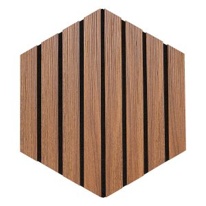 ATMOSPHERA DEKORATIVNI ZIDNI PANEL COLVA HEGSAG 30X26CM SET 3/1 MDF TAMNO SMEĐA