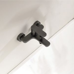 INTER CERAMIC BATHTUB FAUCET GUN GRAY
