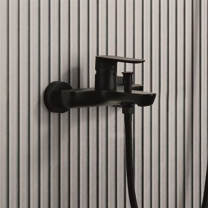 INTER CERAMIC TUB TAP ELINOR ICF 6491191 MATT BLACK