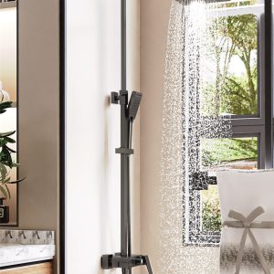 INTER CERAMIC SHOWER SYSTEM ICT 6891GG ELINOR GUN GRAY