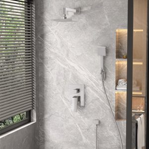 INTER CERAMIC SHOWER SYSTEM BUILT-IN ELINOR ICT 8123191C CHROME